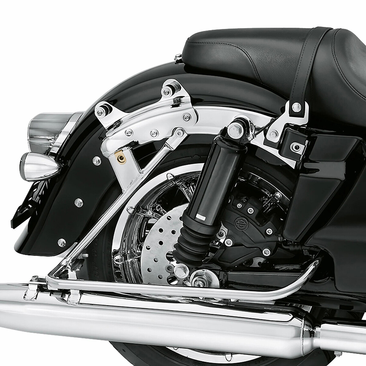 Saddlebag Support Brackets For Harley Touring Road Street Glide FLHX FLTR 09-13