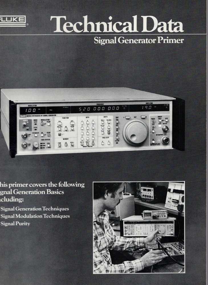 Fluke Technical Data Signal Generator Primer