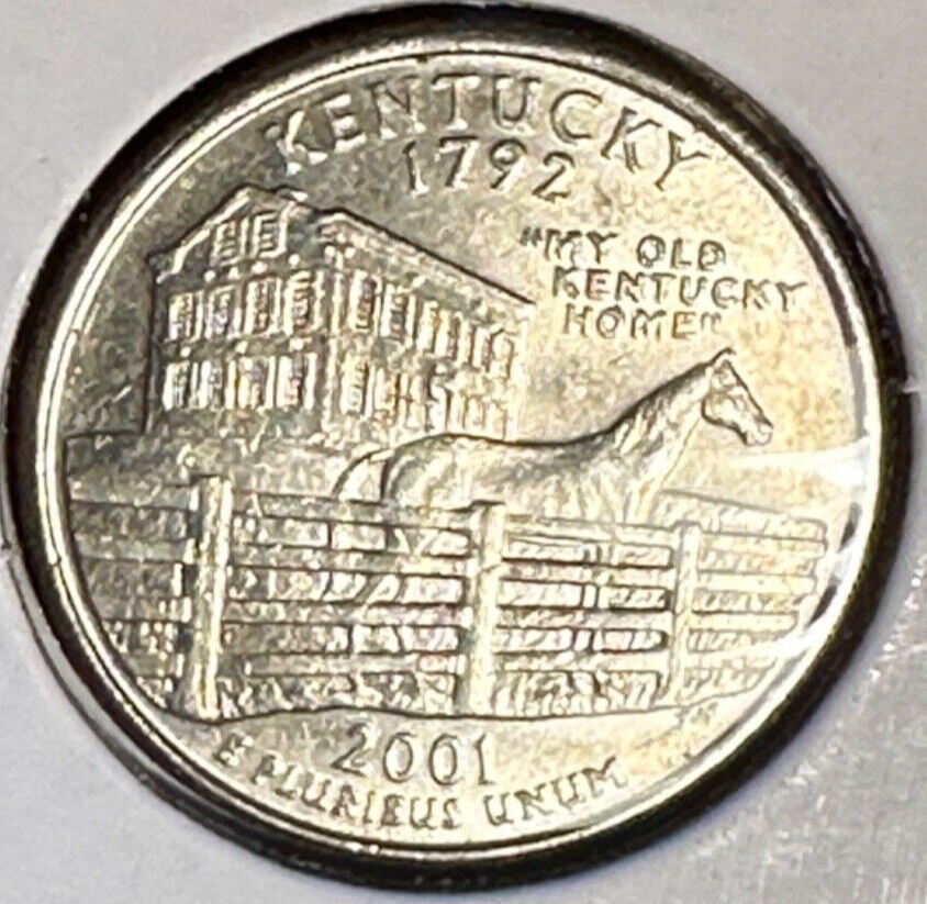 2001 P Kentucky State Quarter