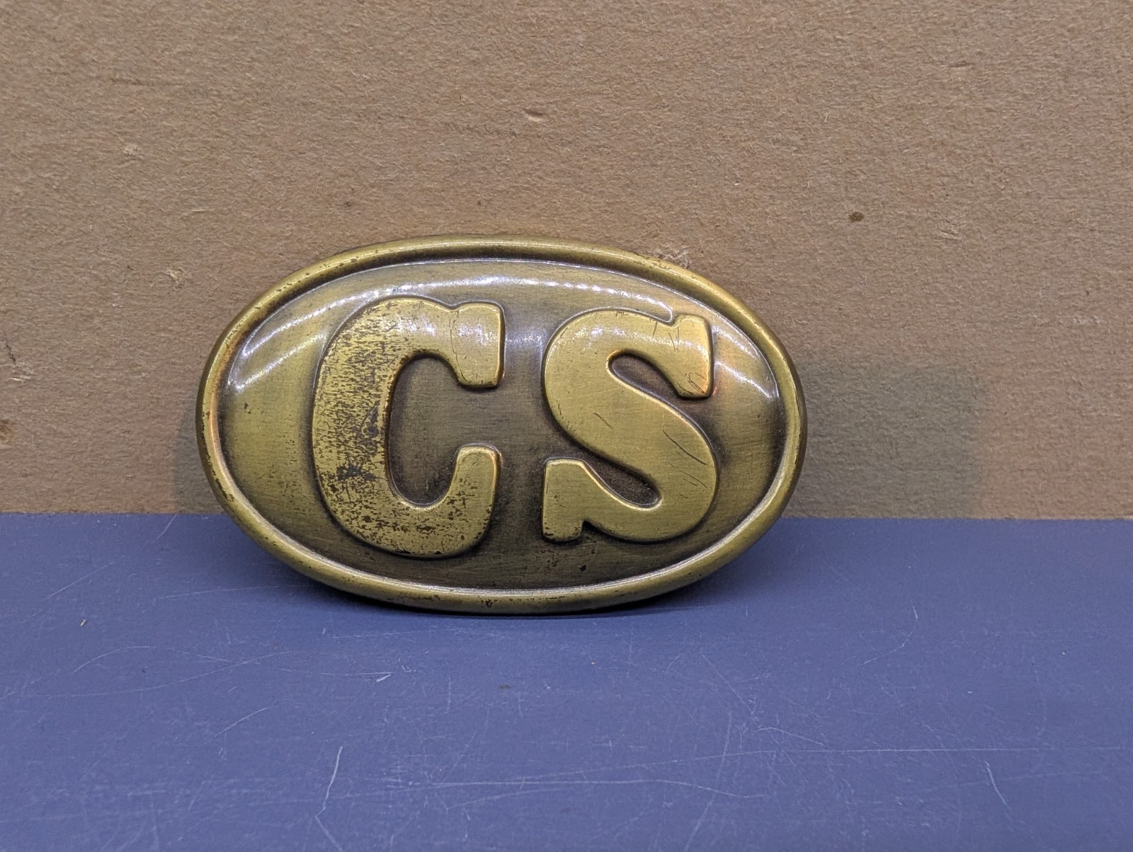 Metal CS CIVIL WAR USA WAIST BELT PLATE Replica Belt Buckle