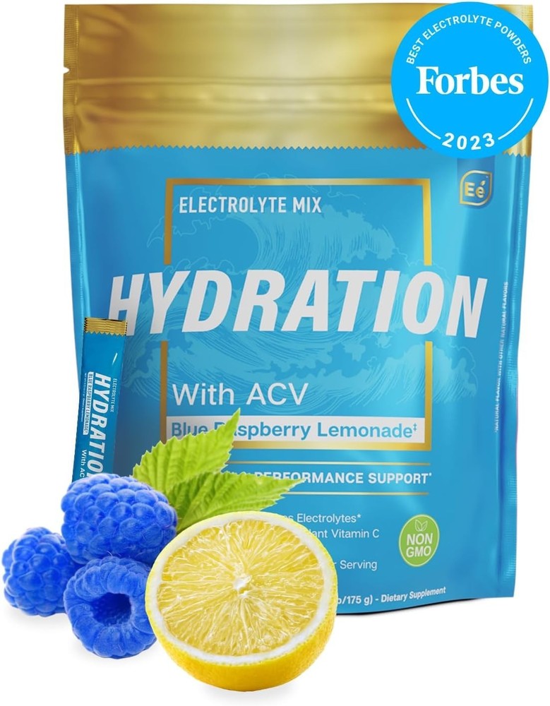 Essential elements Hydration Packets - Blue Raspberry Lemonade - Electrolytes Po
