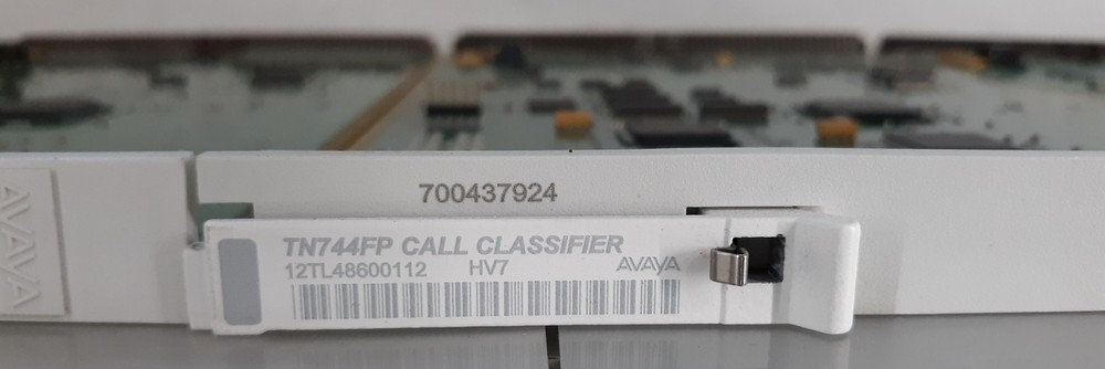 Avaya Bundle Call Classifier TN744FP HV4 + HV7 + TN744E V12