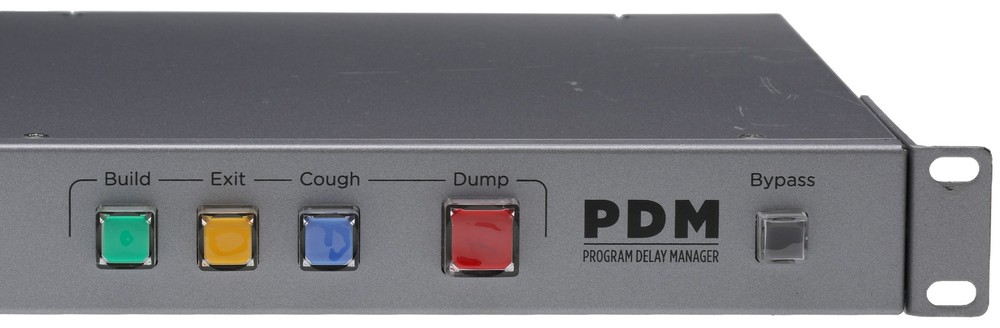 25 Seven AES Digital Audio Broadcast Profanity Program Delay Manager DUMP Button