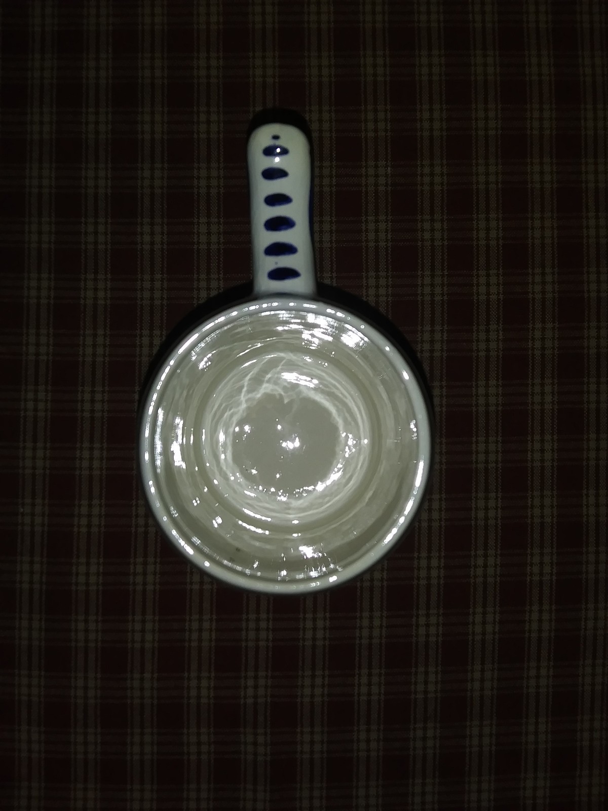 Vintage Heineken Blue Delfts Hand Painted Beer Stein Mug Holland Windmill Boat