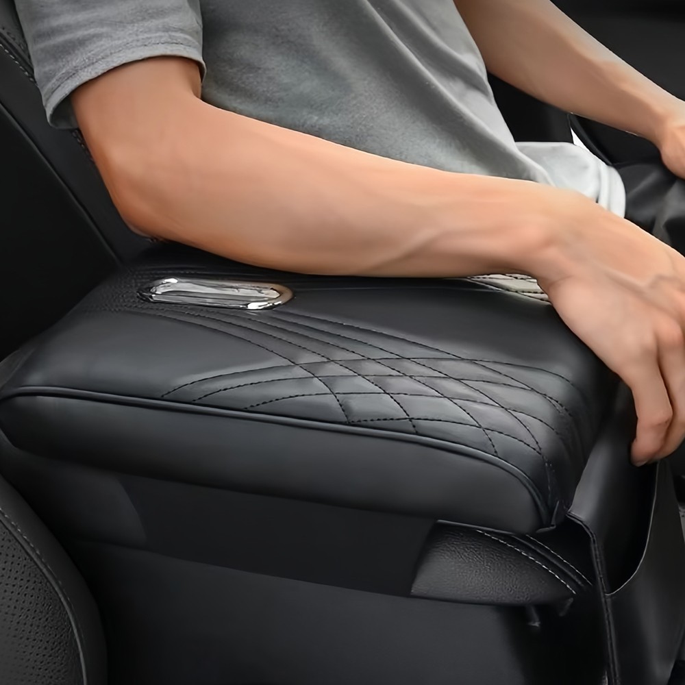 For HONDA Car Armrest Cushion Cover Center Console Box Pad Protector Thick Pad