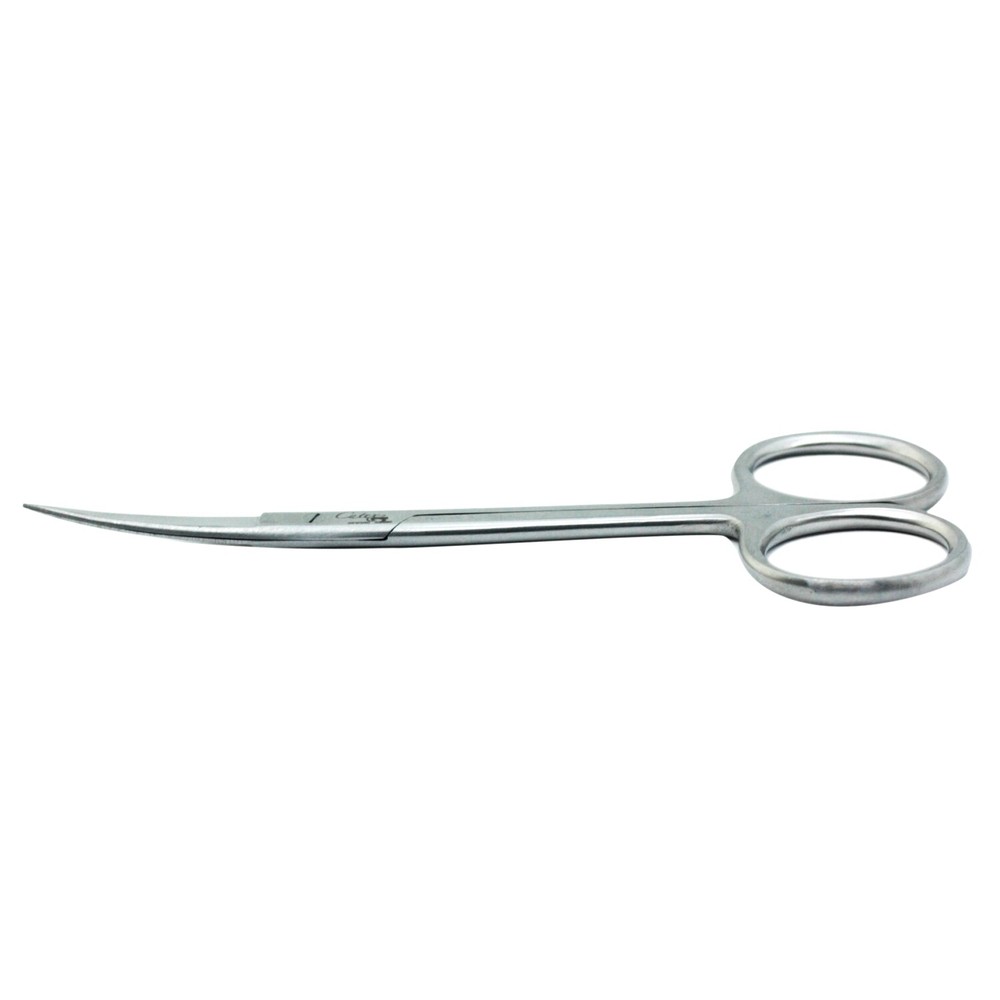 Cutex 4-1/2" Curved Fine Point Embroidery Scissors / Thread Trimmers