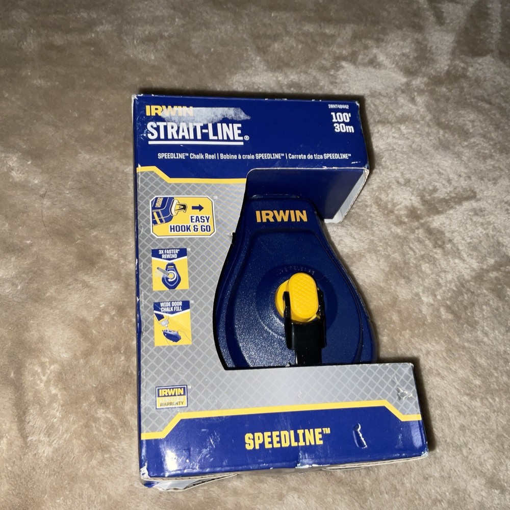 Irwin Strait-Line Speedline Chalk Reel