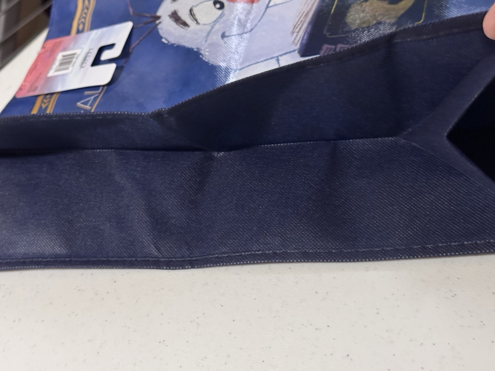 Disney Frozen Olaf "Snow-It-All" tote bag made of polypropylene 13X15X6 inches