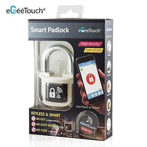 OUTDOOR & COMMERCIAL use Egeetouch Smart Padlock Bluetooth GT2000 NEW