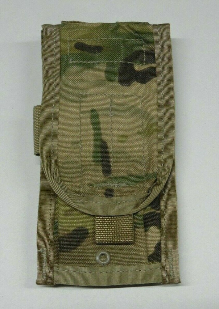 Multicam MOLLE 5.56 .223 Double Mag Pouch NOS
