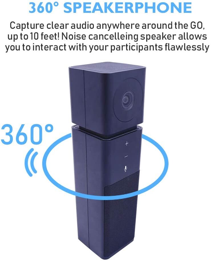 HuddleCamHD Go Conference Camera - Black