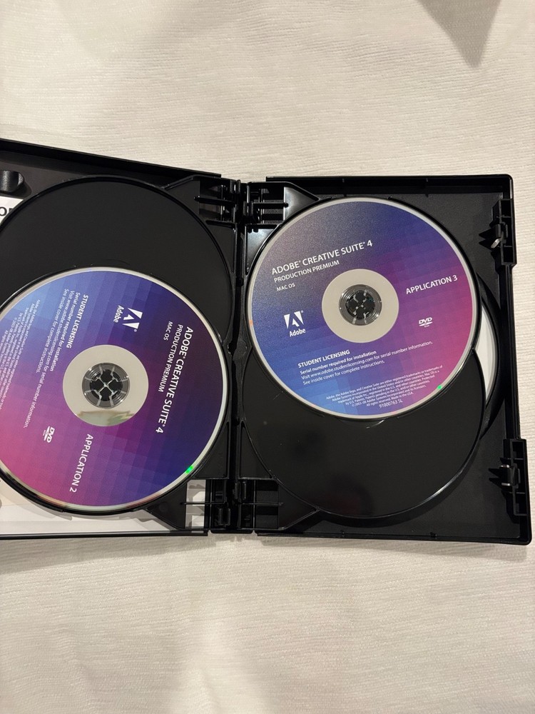 Adobe Creative Suite 4 Mac OS Production Premium Student Edition