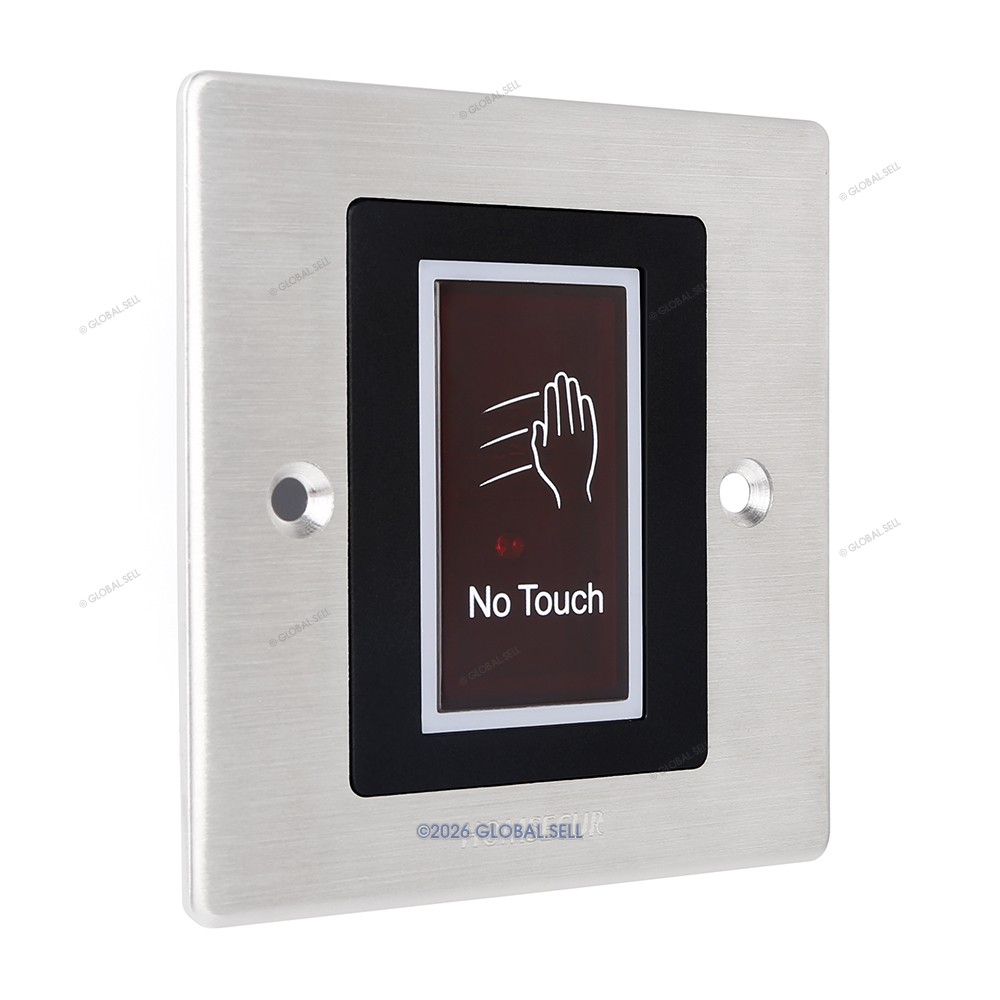 Touchless IR Exit Button with LED IP66 DC12V for Door Entry Access Control Lock