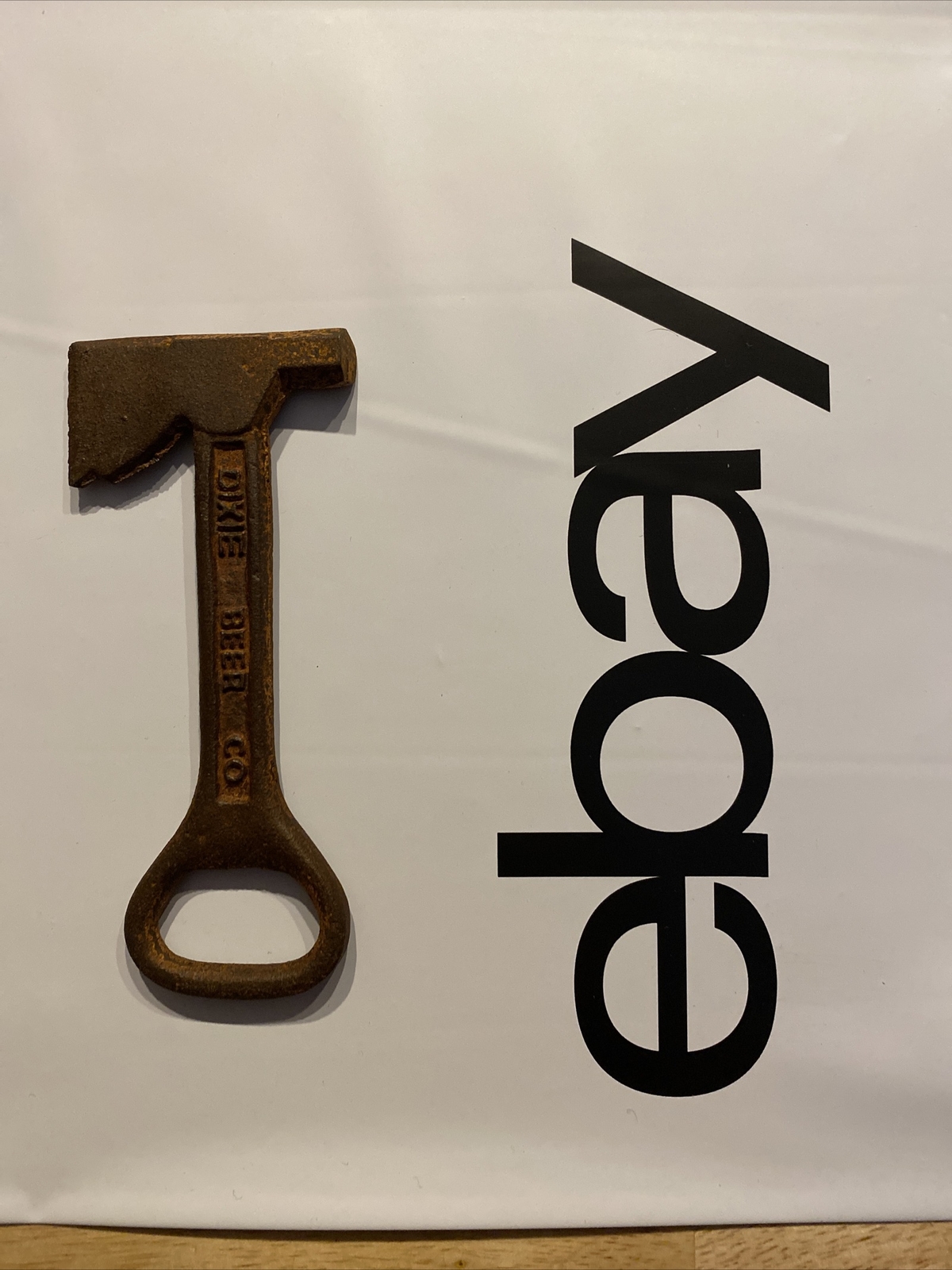 Firefighter Axe Bottle Opener Fireman Fire Department Chief Collector Cast Iron