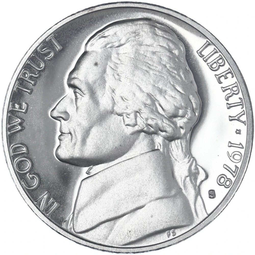 1978 S Proof Jefferson Nickel