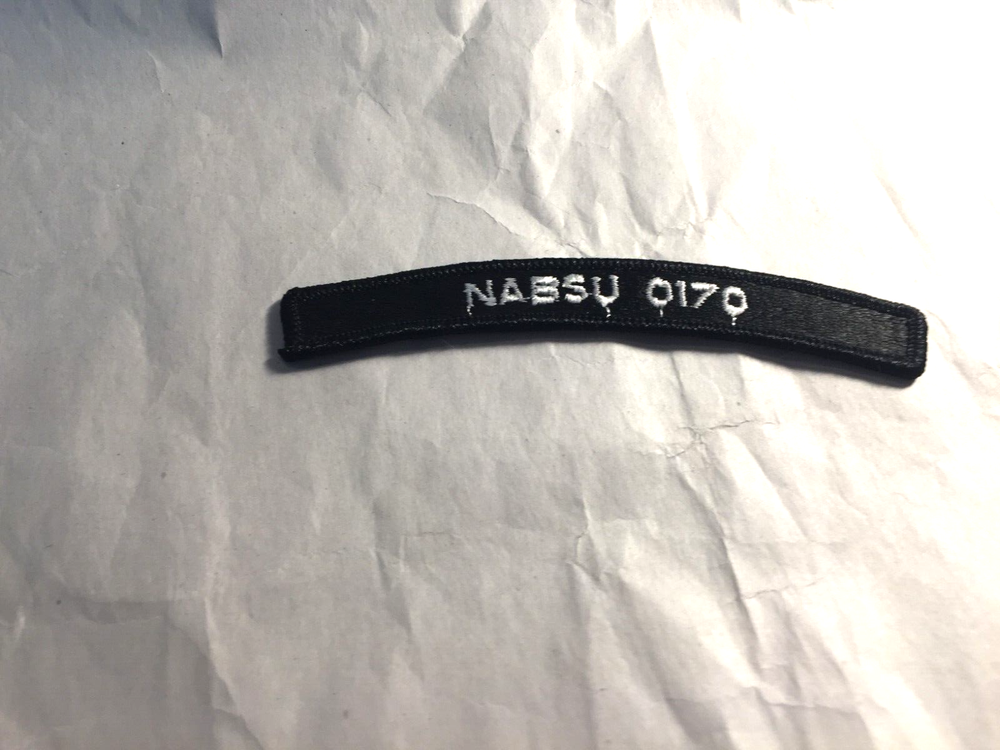 Nabsu 0170 -US Navy Ship Tab (sew on patch)