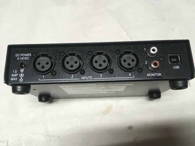 Antex Electronics DMX-4 USB 4 Input Mixer DMX4 UN2489-3 pulled from working sys