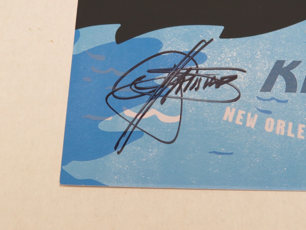 KISS KRUISE VII SIGNED AUTOGRAPHED POSTER - SIMMONS STANLEY SINGER THAYER