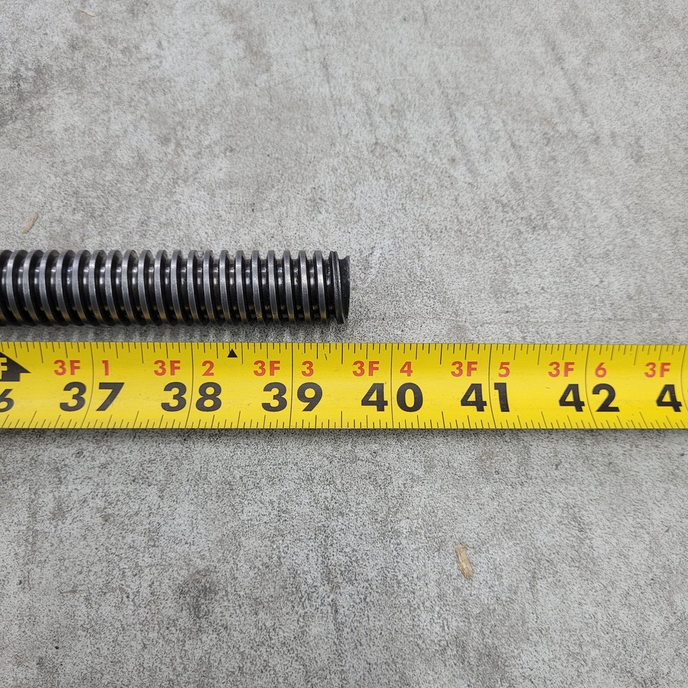 M20X4X1000 Trapezoidal Thread Spindle, 39-1/2" Long - NEW