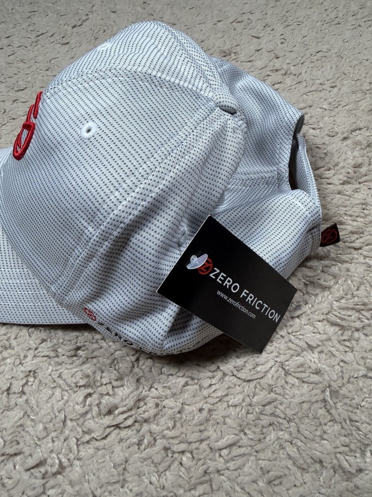 Zero Friction Golf Hat Adjustable Gray Breathable New With Tags