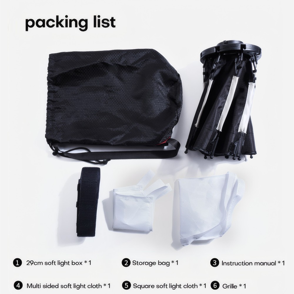 Softbox Photography Lighting Modifier Eight-Sided Parabolic Soft Box