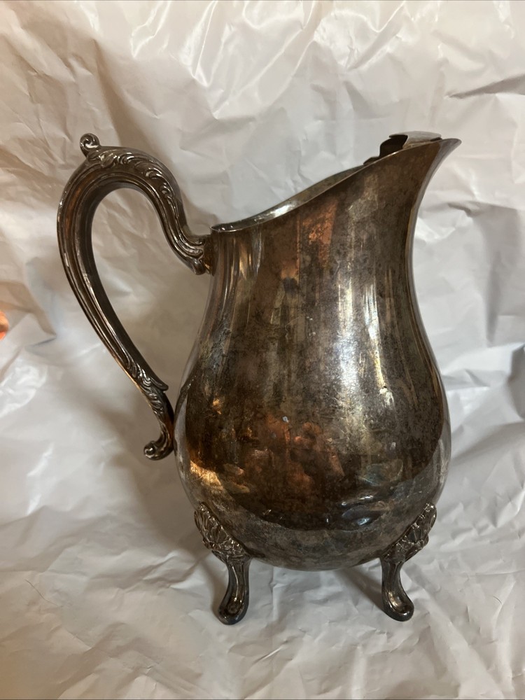 Vintage silver-plated water Pitcher