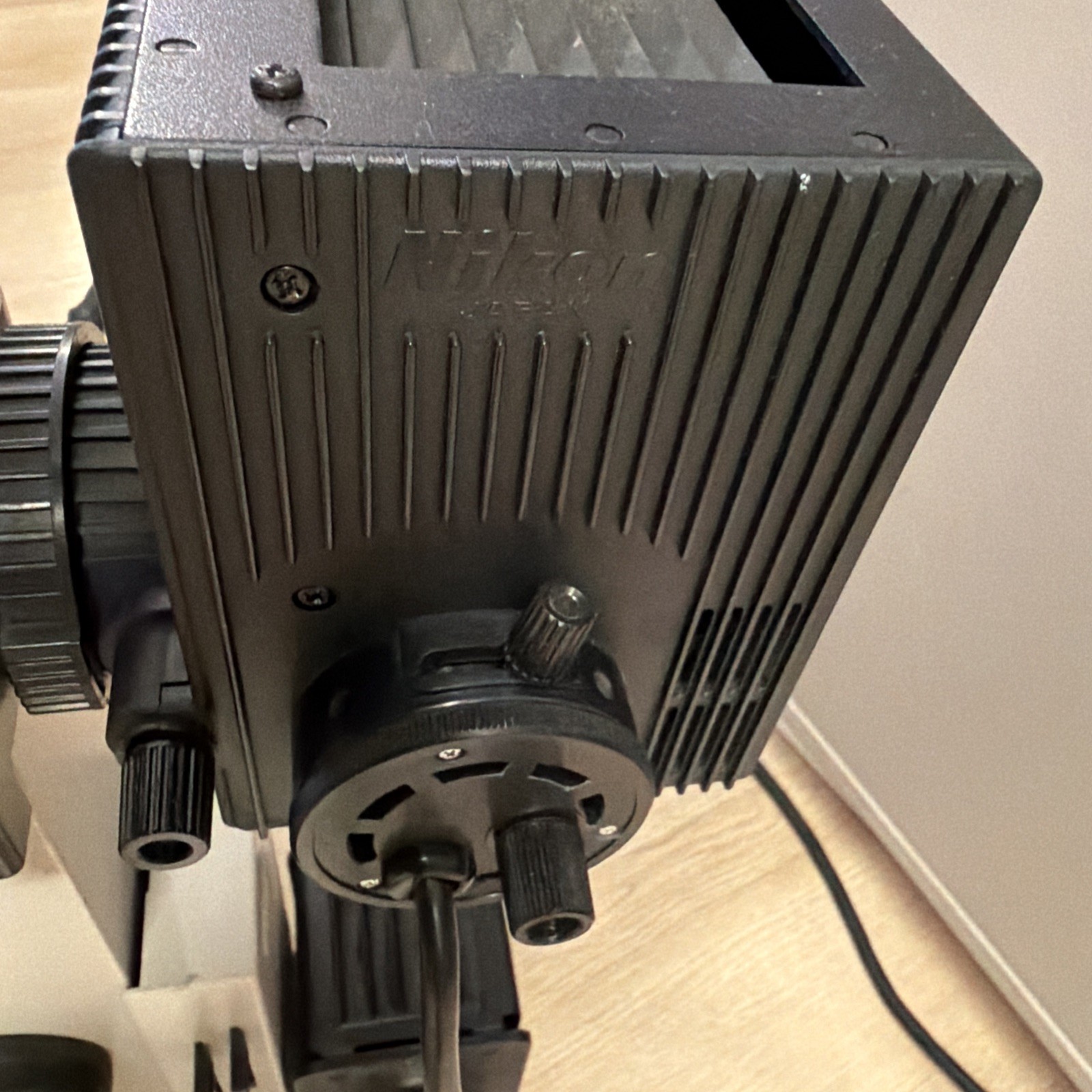 Nikon Optiphot Microscope w/ 2 objective lenses