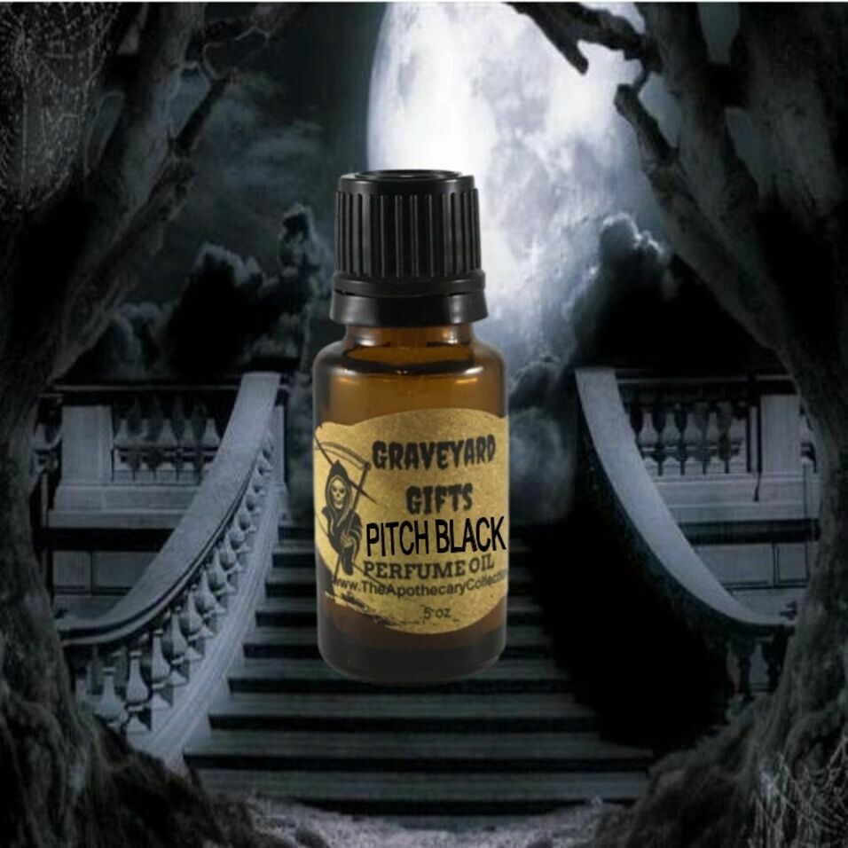 PITCH BLACK PERFUME Gothic Essential Oil Blend