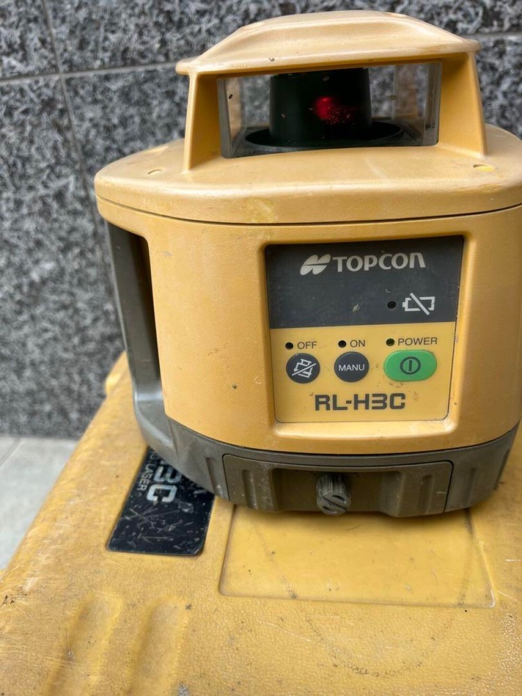 Topcon RL-H3C Self Leveling rotary laser level Tested Working