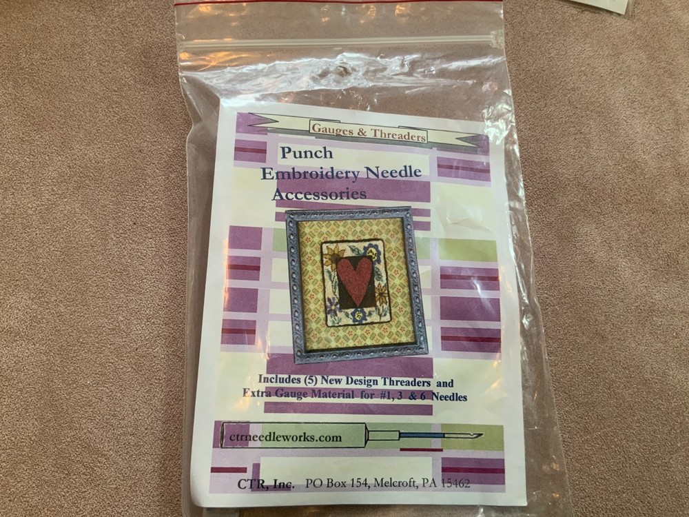 NEW CTR NEEDLEPUNCH PUNCHNEEDLE GAUGES AND THREADERS