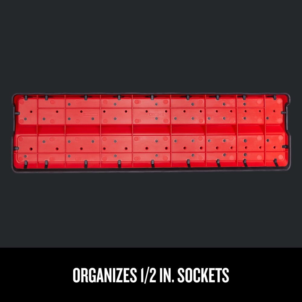 Craftsman 1/2 Inch Drive Plastic Socket Holder Tray Sae/mm