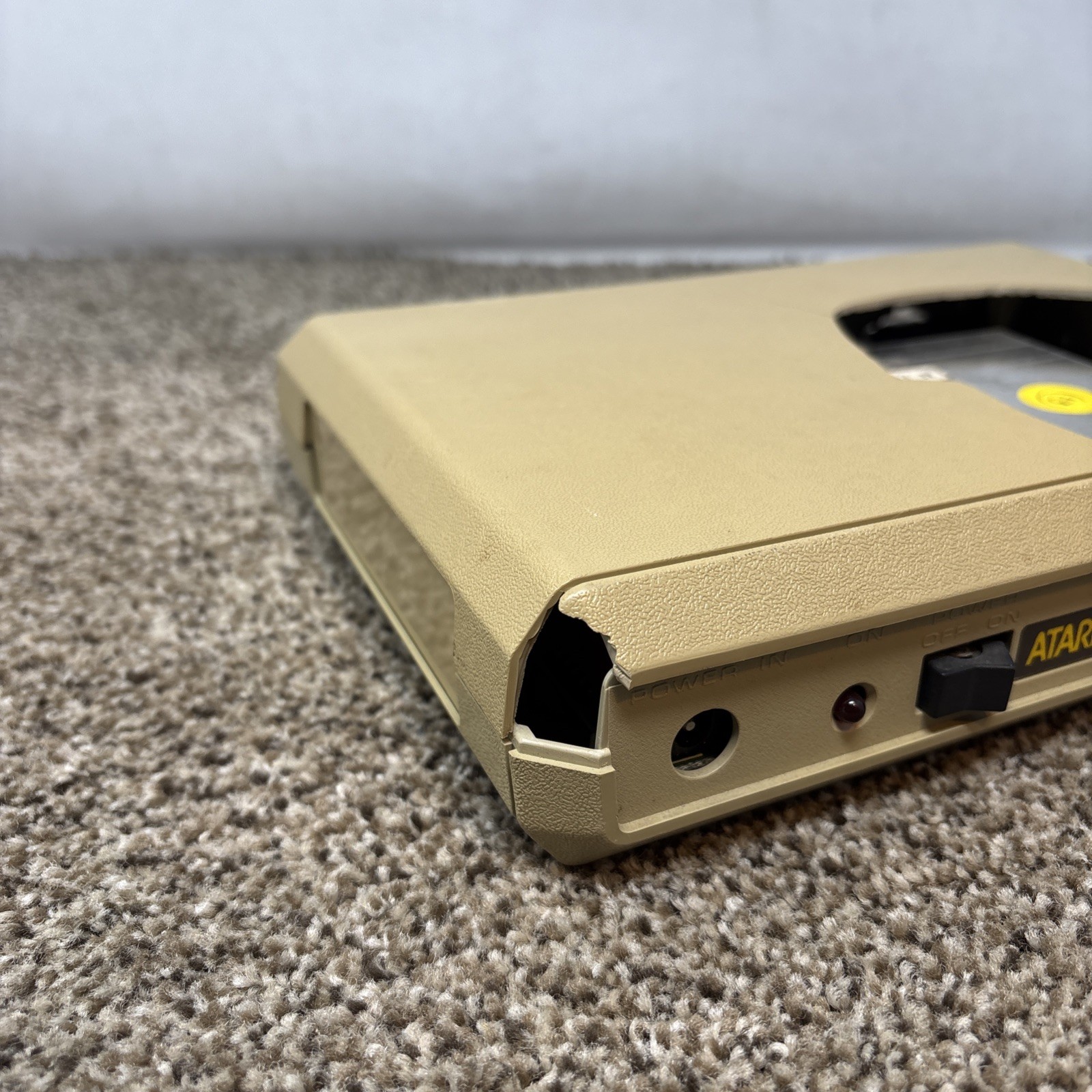 Atari 850 Interface Module for Atari 400 / 800 Untested FOR PARTS AS IS DAMAGED