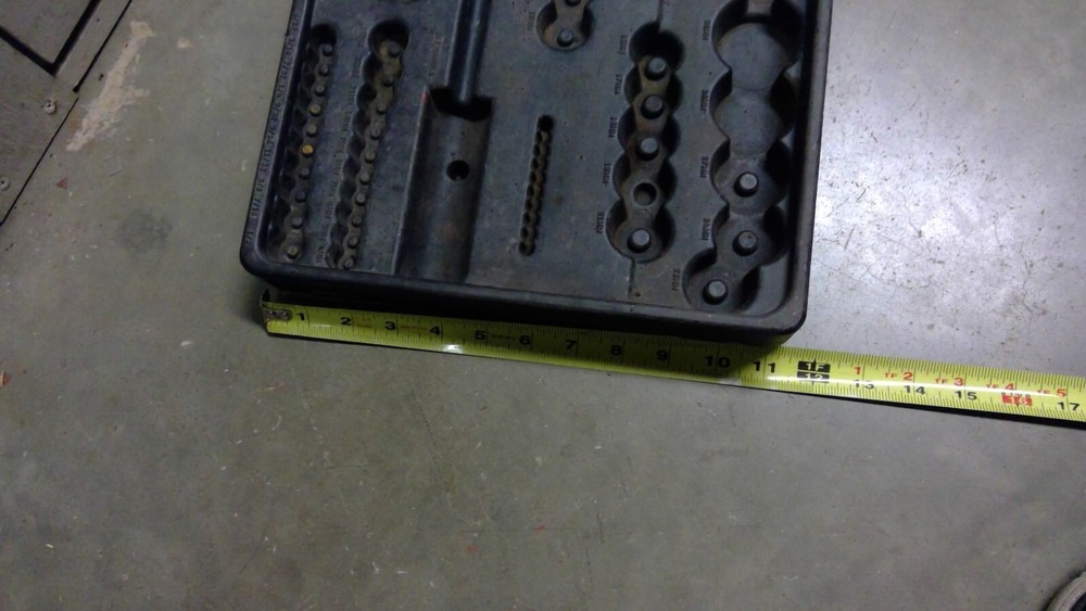 Plastic Ratchet Socket Set Organizer Metric/Standard Socket Holder