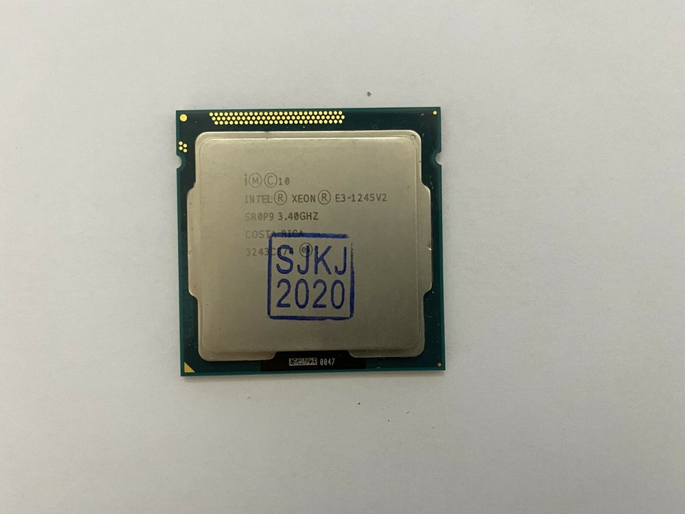 Intel Xeon E3-1245 V2 SR0P9 Quad Core 3.4GHz LGA 1155 8MB CPU Processor