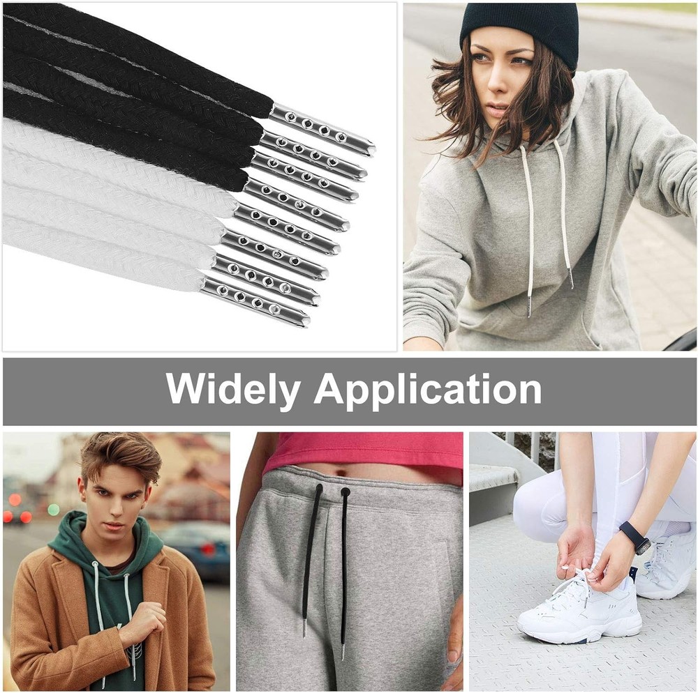 MiniRed Replacement Drawstring Cords 57" with Threading Tools 12 Pack