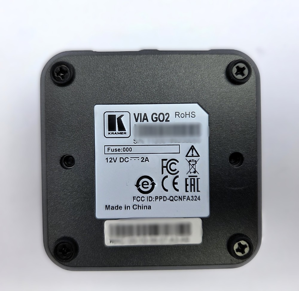 KRAMER VIA GO2 VIAGO2 Presentation Device (Prof. refurbed, tested, FW updated)