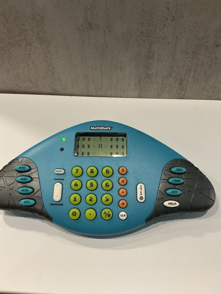 Educational Insights MathShark Handheld Electronic Math Game & Calculator