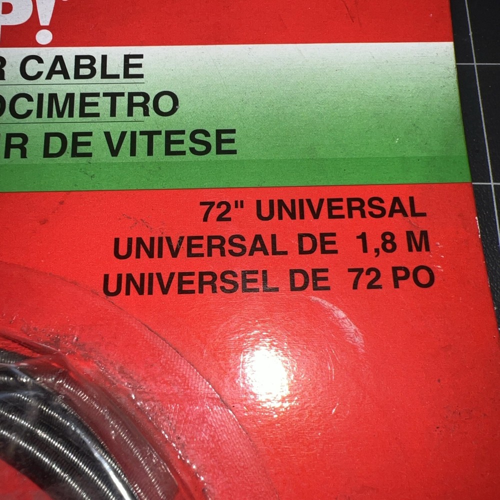 Dorman Help 03368 Universal Speedometer Cable Kit 72" w/ Tip