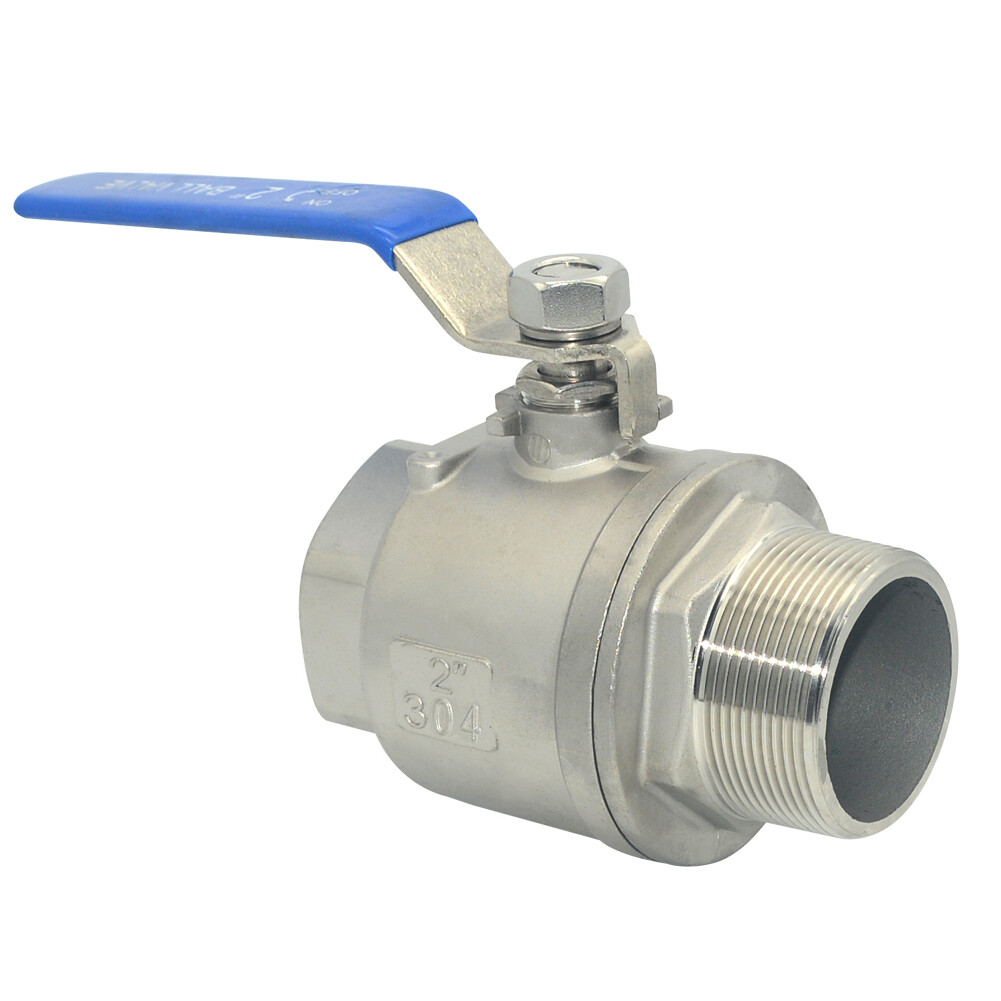 1/2" 3/4" 1" 1-1/2" 2" inch MALE to Female Ball Valve NPT stainless steel 304