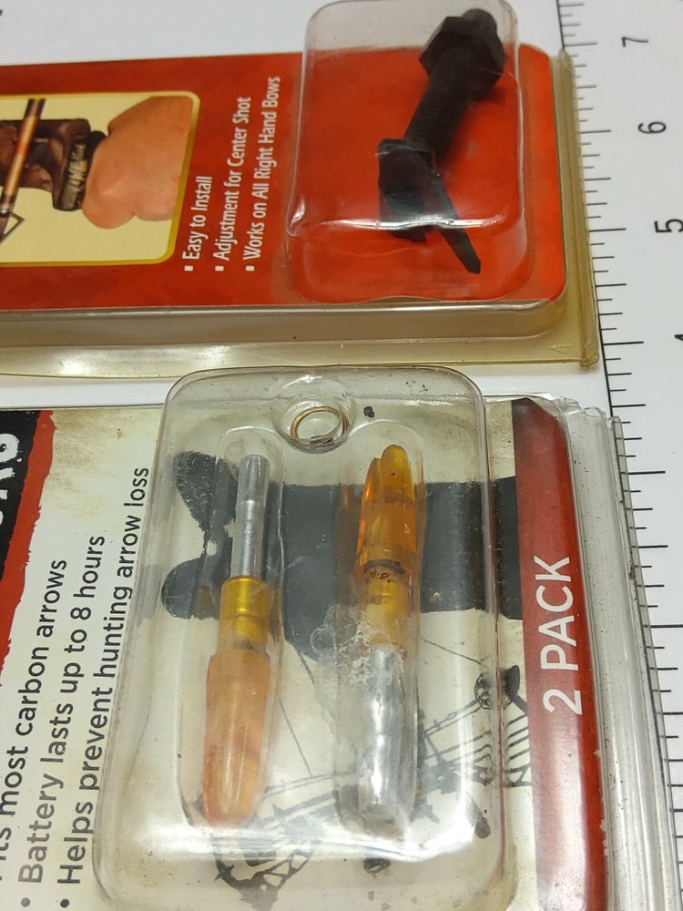 ALLEN LIGHTED ARROW NOCKS, & ARROW REST (NEW)