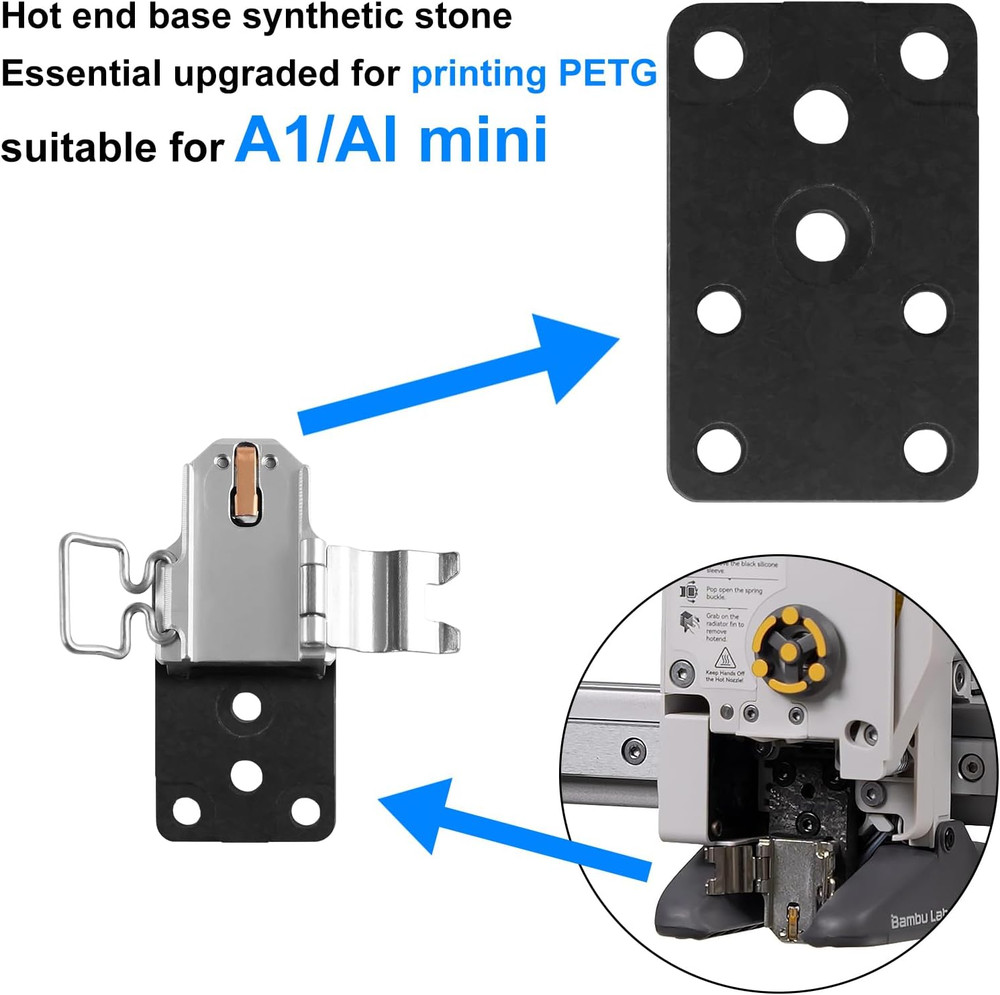 Upgraded A1 Hotend Heating Assembly Kit for Bambu Lab A1/A1 Mini 3D Printers
