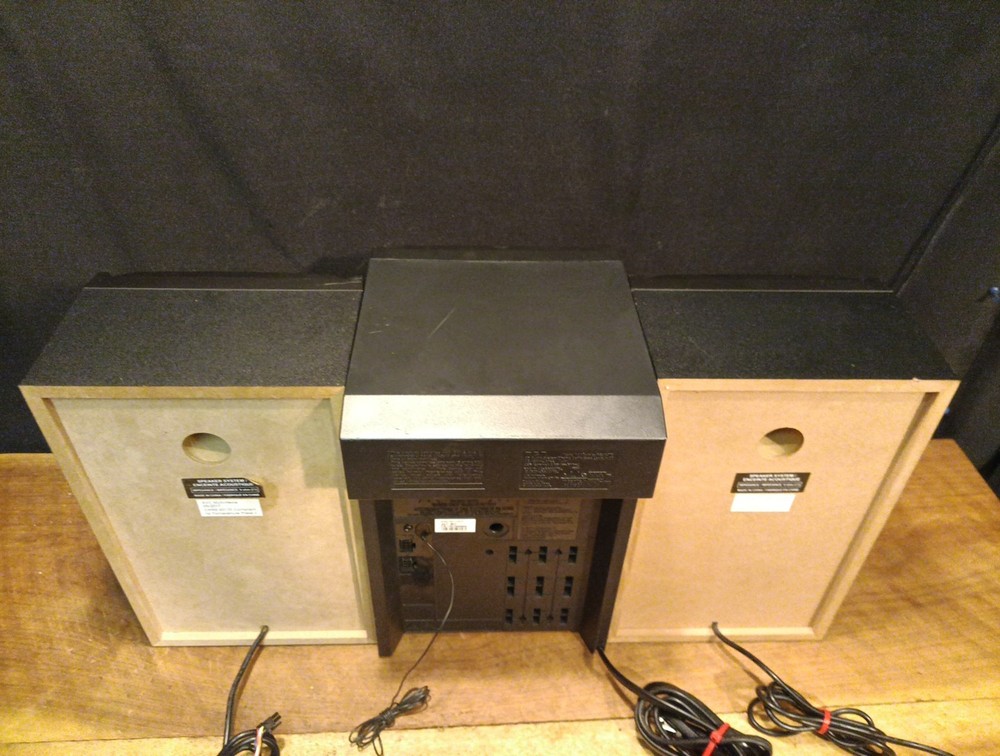 RCA RS3697B Stereo System& Speakers, Bluetooth Works Cd Doesn't