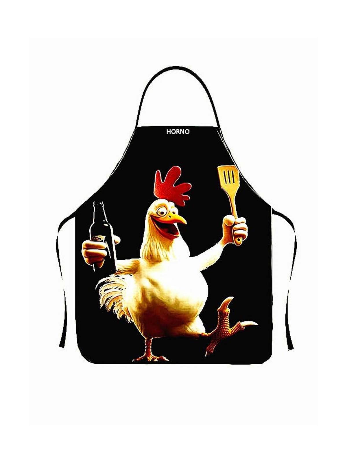 HORNO Funny Apron Creative Cooking Grilling Baking Party Apron for Men Women