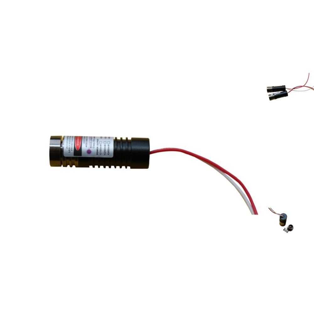 High-Performance 405nm Violet Laser Module - Adjustable Focus, Compact Design