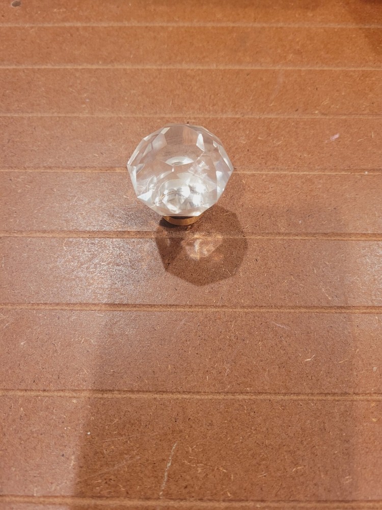 BALDWIN Acrylic Clear Crystal CABINET KNOBS --Baldwin 4951-030