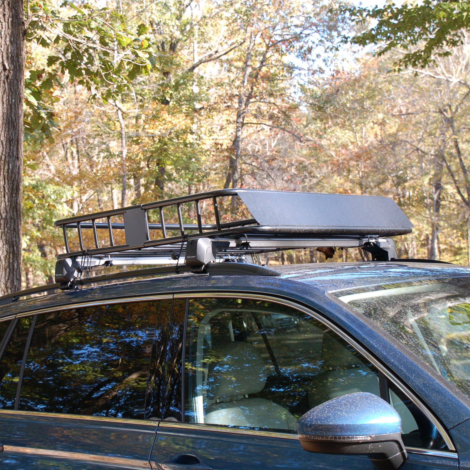 64" Extendable Roof Top Cargo SUV Basket Luggage Carrier Rack Holder Universal