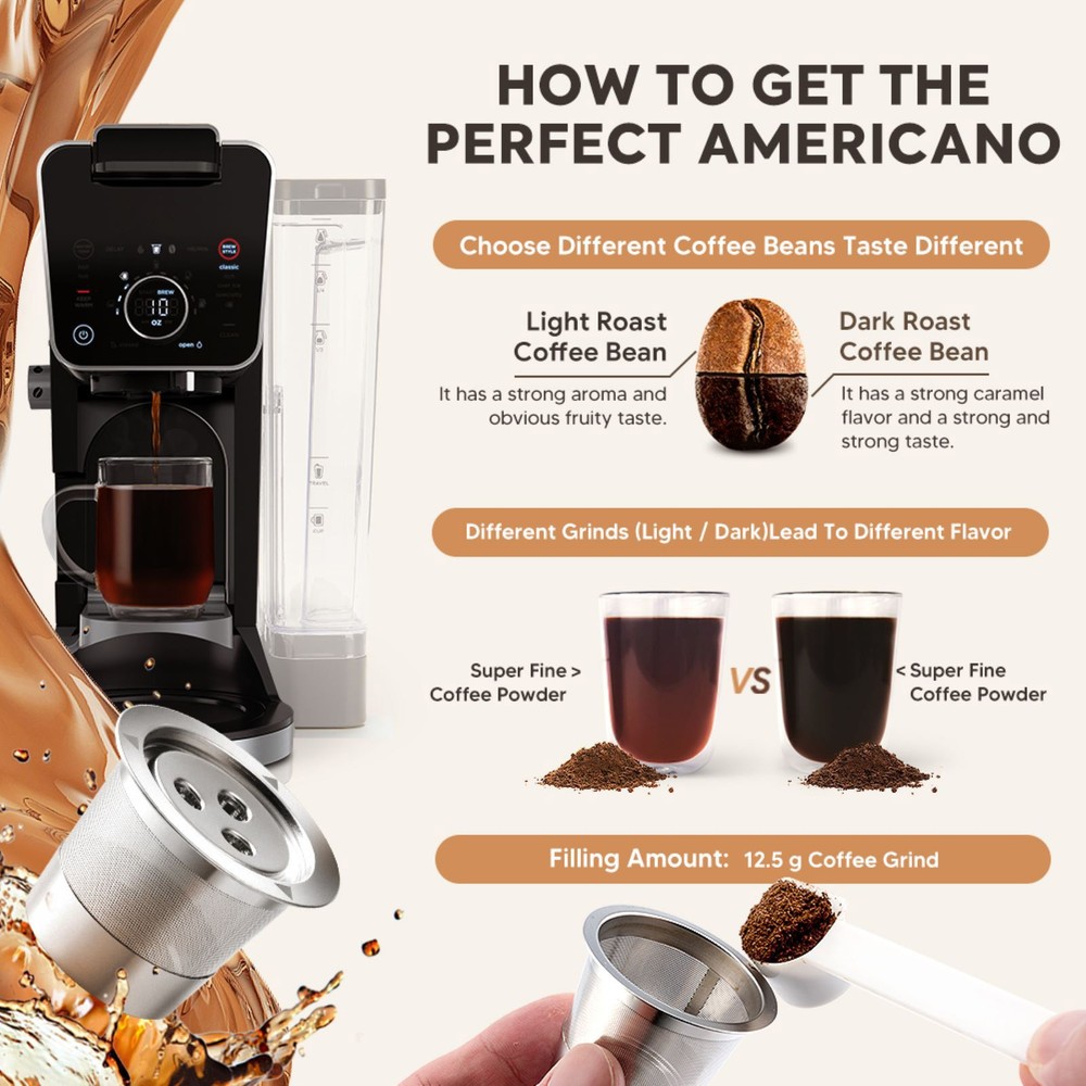 Stainless Steel Capsule Filter Shell Accessory For Ninja Coffee Machine