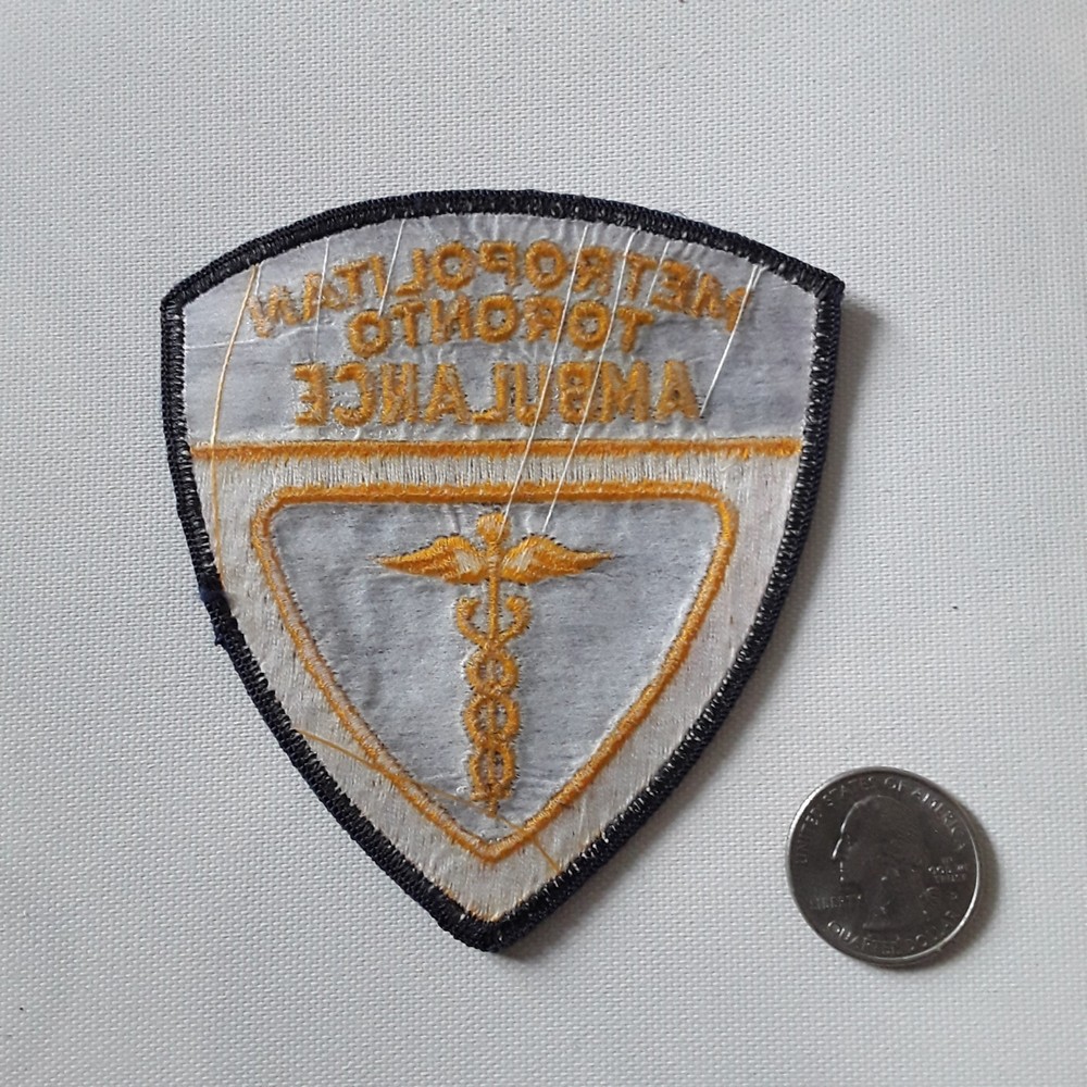 Metropolitan Toronto Ambulance Patch, Ontario, Canada