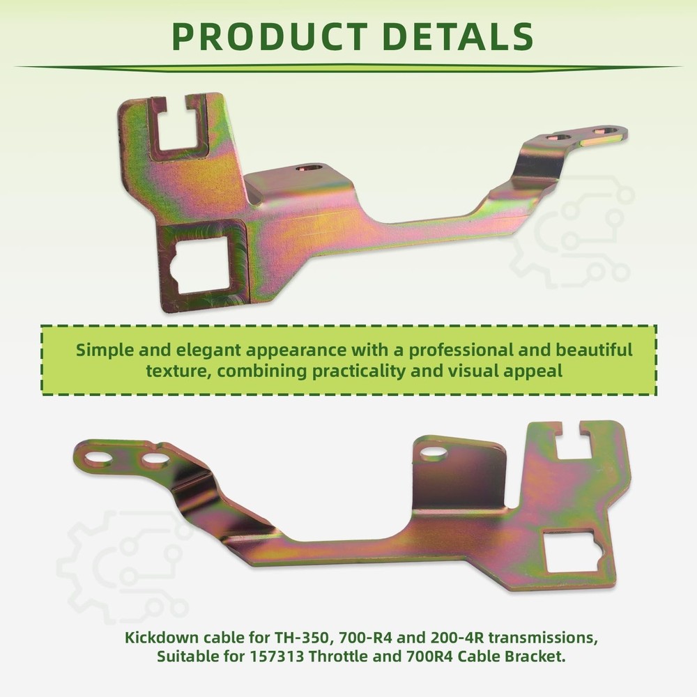 Upgraded Throttle and kickdown Cable Bracket、Throttle Cable Bracket with