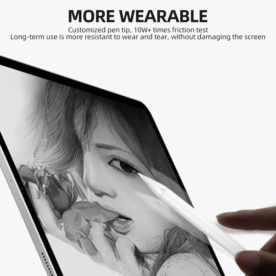 Replacement Tip/Cap/Charging Adapter for Apple Pencil 1st/2nd Gen 1/2 Pen Nib